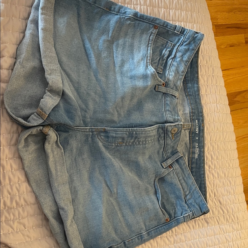 Old Navy Light Blue Jean Shorts